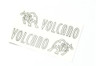 Par Adesivos Emblemas Fiat Toro Volcano Prata Toro14 Fgc 1