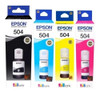 Tinta Epson L4150 L4160 L6161 504 Original Pack X4 Backup 0