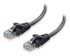 Cable Mattes Cat6 Snagless Ethernet Patch Cable En Negro 25 0