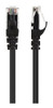 Cable Mattes Cat6 Snagless Ethernet Patch Cable En Negro 25 3