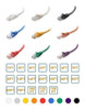 Cable Mattes Cat6 Snagless Ethernet Patch Cable En Negro 25 4