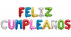 Globos Metalizados Feliz Cumpleaños Colores Fiesta Deco 1