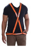 20 Un Colete Refletivo Tipo X Laranja 0