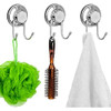 Ganchos Con Ventosas, Pared De Baño, Cocina, Pack 2u. Ac.in. 2