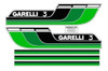 Adesivos Ciclomotor Garelli 3 Verde Frete Grátis 0