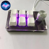 Mini Teclado Rgb 6 Teclas Profissional Esmalte Celadon Roxo 3