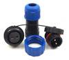 Sd20 Straight R20mm Conector A Prueba De Agua Circular Ip67 2