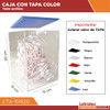 Caja Acril Con Tapa, Vitrina/contenedor Cta-151520 1