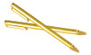 Q 2 Peças Metal Dowsing Rods Detector De Água Ferramenta 4