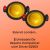 Reparo Driver D250 X Kit C/ 2 Compatível Jbl Selenium D250x 1