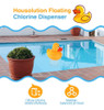 Housolution Dispensador De Cloro Flotante De 11 Pulgadas, Ta 1