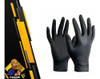 Guante Nitrilo Decartable Negro Latex Aceite Tattoo Talle Xl 1