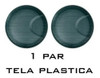 Kit 1 Par Tela Para Alto Falante Plastica Premier 6 Polegada 0