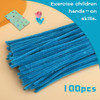 Limpiadores De Tuberías Turquesa Para Manualidades Diy 3
