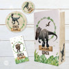 Kit Imprimible Dinosaurios Leaves Cumpleaños Candy Bar Tukit 2