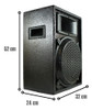 Caixa Acustica Som Top 12 270w Passiva Igreja Bar Mwp12l 1