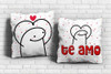 Plantilla Sublimación Almohadones Amor Flork 0