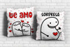 Plantilla Sublimación Almohadones Amor Flork 2