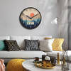 Reloj De Pared Silencioso Con Fecha Y Semana Temperatura Des 2
