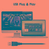 Micrófono Usb Para Ordenador Portátil Escritorio Portátil Pl 4