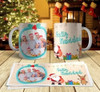 Kit Pack 80 Plantillas Sublimación Tazas - S Navidad 7