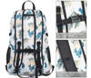 Mochila Senderismo Impermeable Tomule - Blanco 3