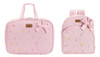 Mala E Mochila Maternidade Floral Rosa Batistela Baby 0
