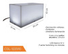 Caja De Acrílico Luminosa Cgl-122510 1