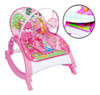 Cadeira De Descanso Bebê Musical Vibratória 20kg Baby Rosa 0