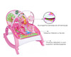 Cadeira De Descanso Bebê Musical Vibratória 20kg Baby Rosa 4