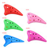 Flauta Ocarina Plástico 12 Buracos Alto C Instrumento Musica 4