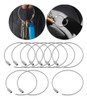 Chaveiros De De Aço Inoxidável/argolas De Laço De 4