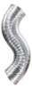Caño Flexible Aluminio 4 Pulgadas Compacto X 2 Mt 0