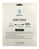 Cable Iglufive Hdmi 5mt Alta Definicion Compatible Consola 2
