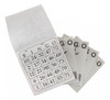 Kit Bloco Jogo Bingo 1000 Cartelas 1000fl Free Papel 11x10cm 0