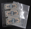 Kit 100 Folhas Cédulas Acetato 3 Div Pccb 28x21cm 1