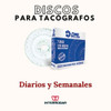 Disco Para Tacógrafo Semanal 180 Km/h (10 Unidades) 1