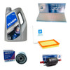 Combo 4 Filtros + Aceite Ypf 10w40 Original Chevrolet Agile 0