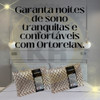 2 Travesseiros Terapeutico Ortopédico Magnético Alto 17cm 6
