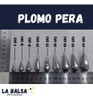 Plomo Pera Con Ojal (5 Unid.) - 10 Grs - (prosp) 1