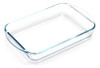 Plato Para Hornear De Vidrio Nutriups De 2.6 Cuartos De Galó 1