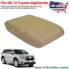 Cabe 2008-2013 Toyota Highlander Cuero Consola Tapa Apoyabra 2