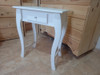 Mesa De Arrime Tipo Provenzal - Pintada Blanco Satinado 3