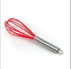 Batedor De Ovos Inox / Nylon Vermelho 25cm Kehome 1
