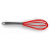 Batedor De Ovos Inox / Nylon Vermelho 25cm Kehome 3