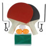 Kit Tênis De Mesa Ping Pong 2 Raquetes, 3 Bolinhas E 1 Rede 0
