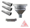 Kit Bajada Canaleta Techo Desague Pluvial Galvanizado 1