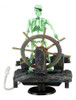 Ação-aquário Ornamento Esqueleto Pirata Capitão Tanque De Pe 2