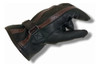 Guantes Cuero Negro Para Moto Antiparras Invierno Frio 0
