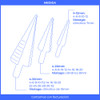 Set Juego Mechas Brocas Escalonadas 3